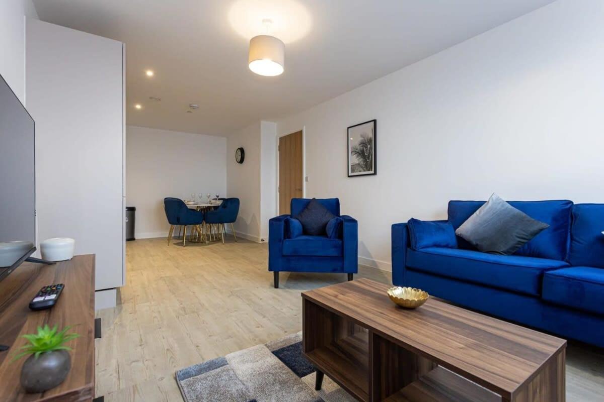 Modern 2 Bed Salford Apartment Stunning Views Manchester Exterior foto